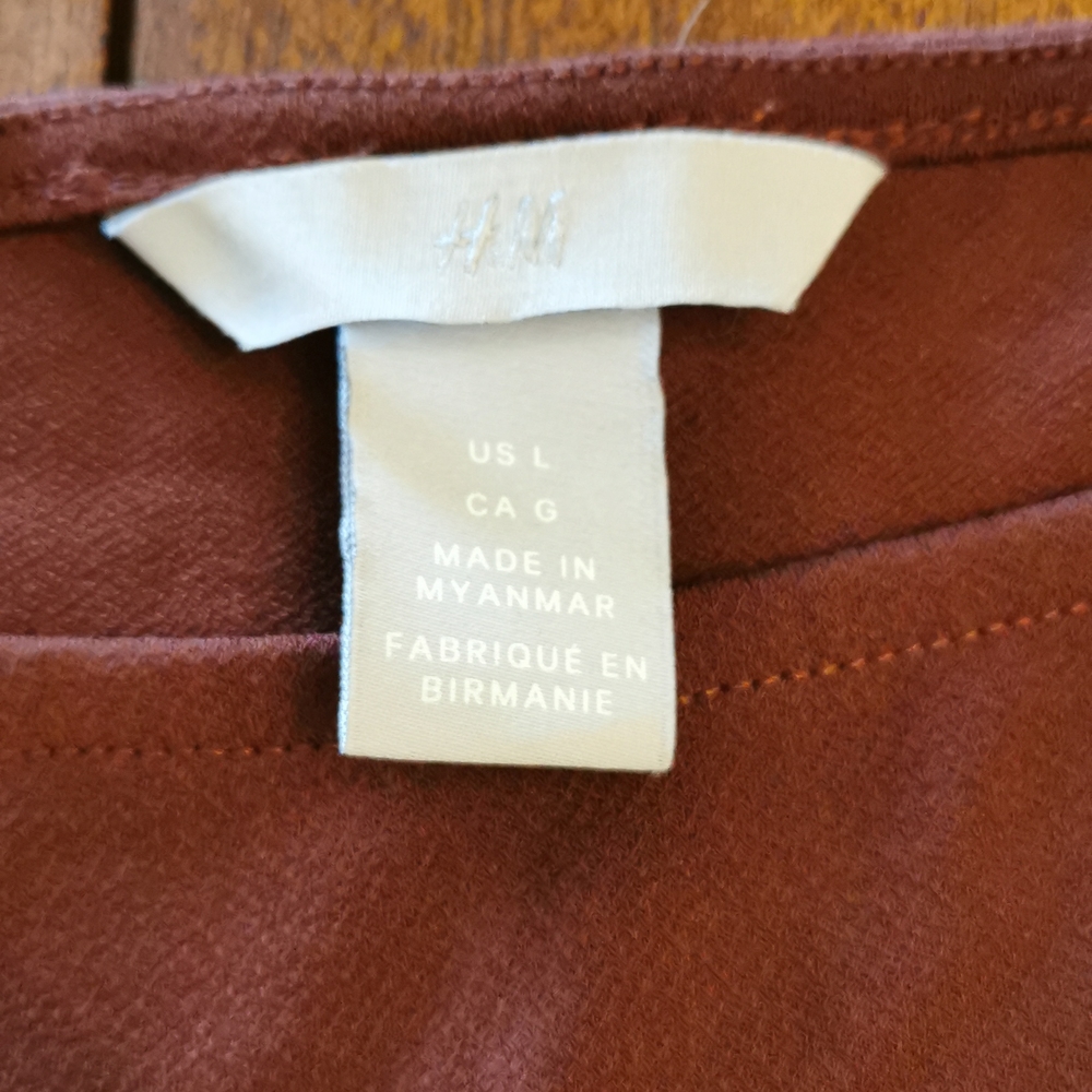 Rust Coloured Blouse - Picture 3 of 3